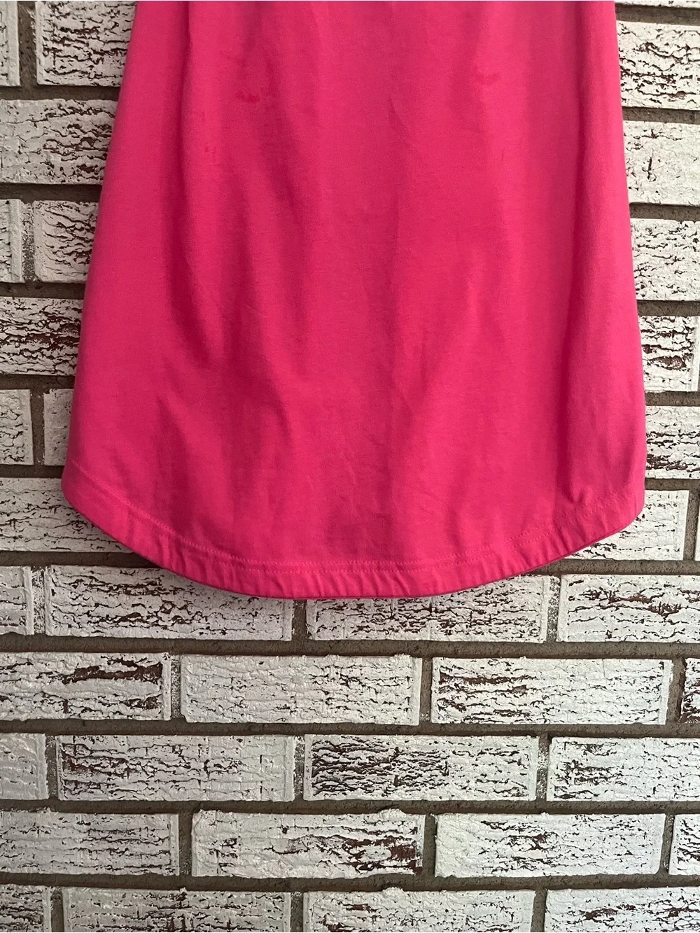 adidas Bright Pink Logo Tank Top workout gym wear - Picture 2 of 6